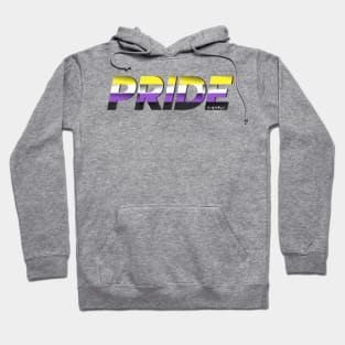 LGBTQ+ PRIDE: Non Binary Pride Flag Hoodie